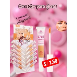 Corrector de ojeras con colágeno