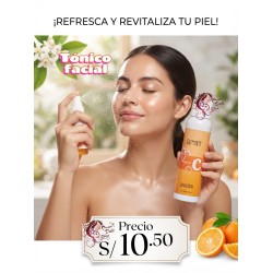 Tónico facial de vitamina C