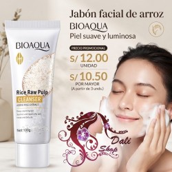 Jabón facial de arroz (líquido)