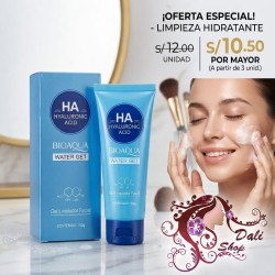 Jabón facial de ácido hialurónico (líquido)