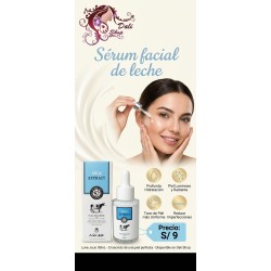 Sérum facial de leche