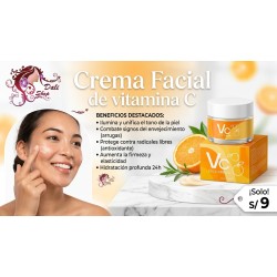 Crema facial de vitamina C