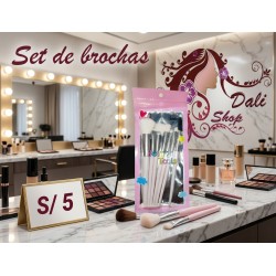 Set de brochas (7)