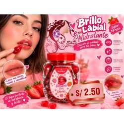 Brillo labial dúo fresita